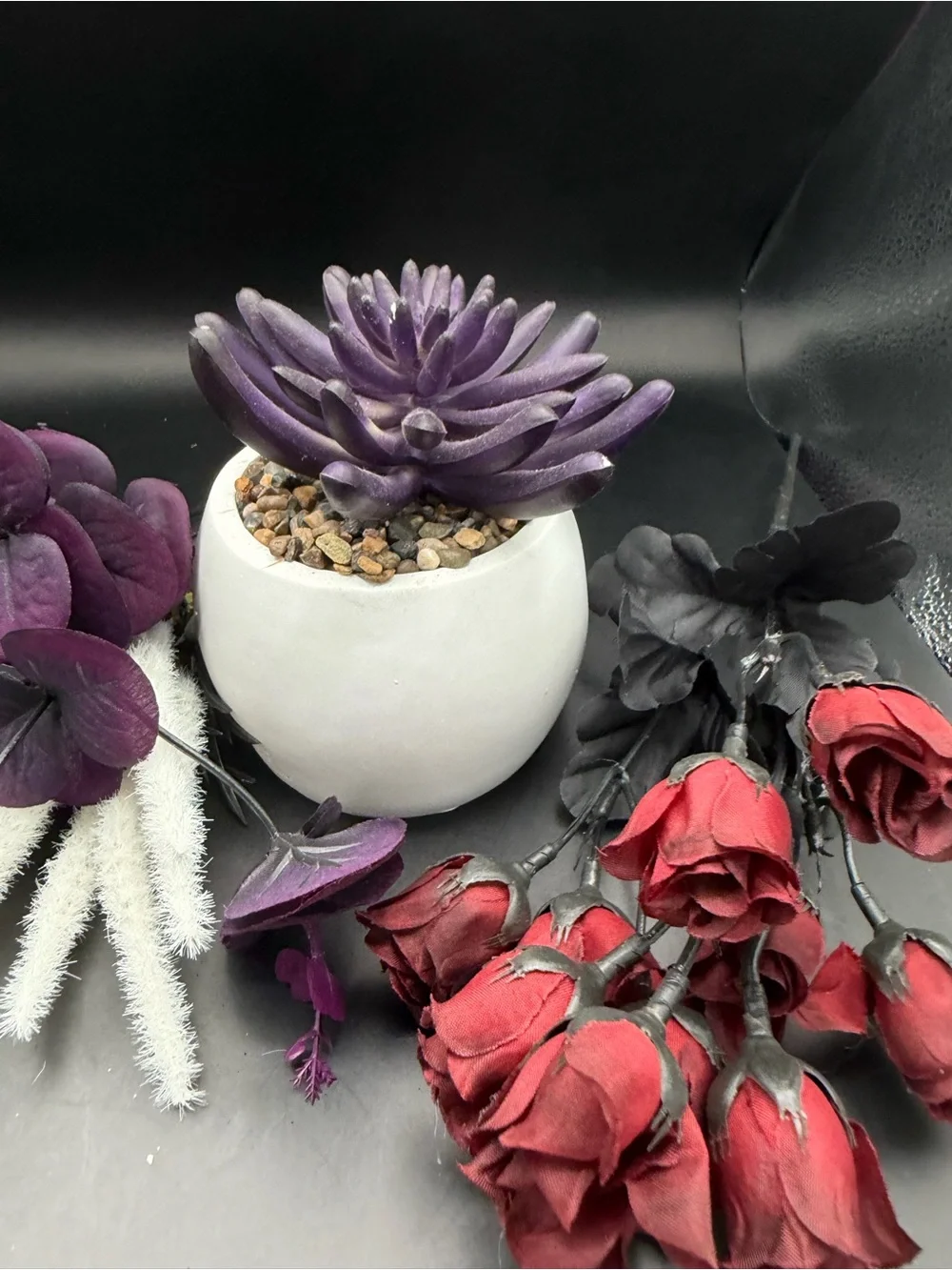 Disney’s Nightmare Before Christmas Fake Succulent Planters Jack and Sally